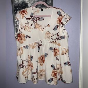 SHEIN PRELOVED LIKE NEW CUTE BUTTERFLY BLOUSE TOP